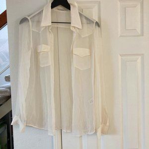 NEW Silk shirts cardigan